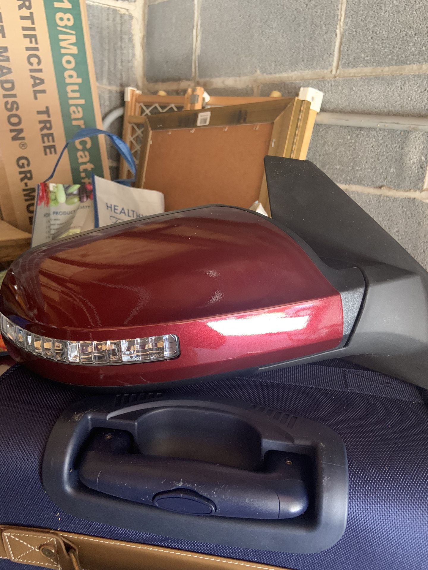 Side view mirrors with signal