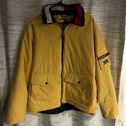 Vintage Tommy Hilfiger Yellow Jacket 