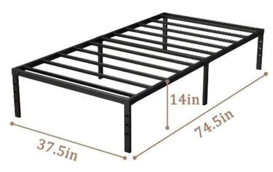 Twin Metal Bed Frame – $35