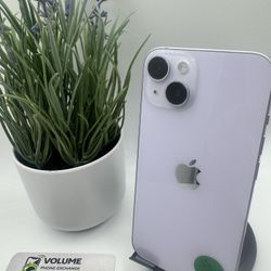 Apple iPhone 14 Unlocked 128gb Purple Battery 84%