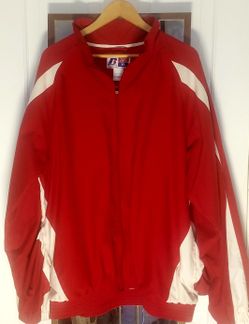 Russell Athletic Men's Full Zip Windbreaker ( Men's XL)