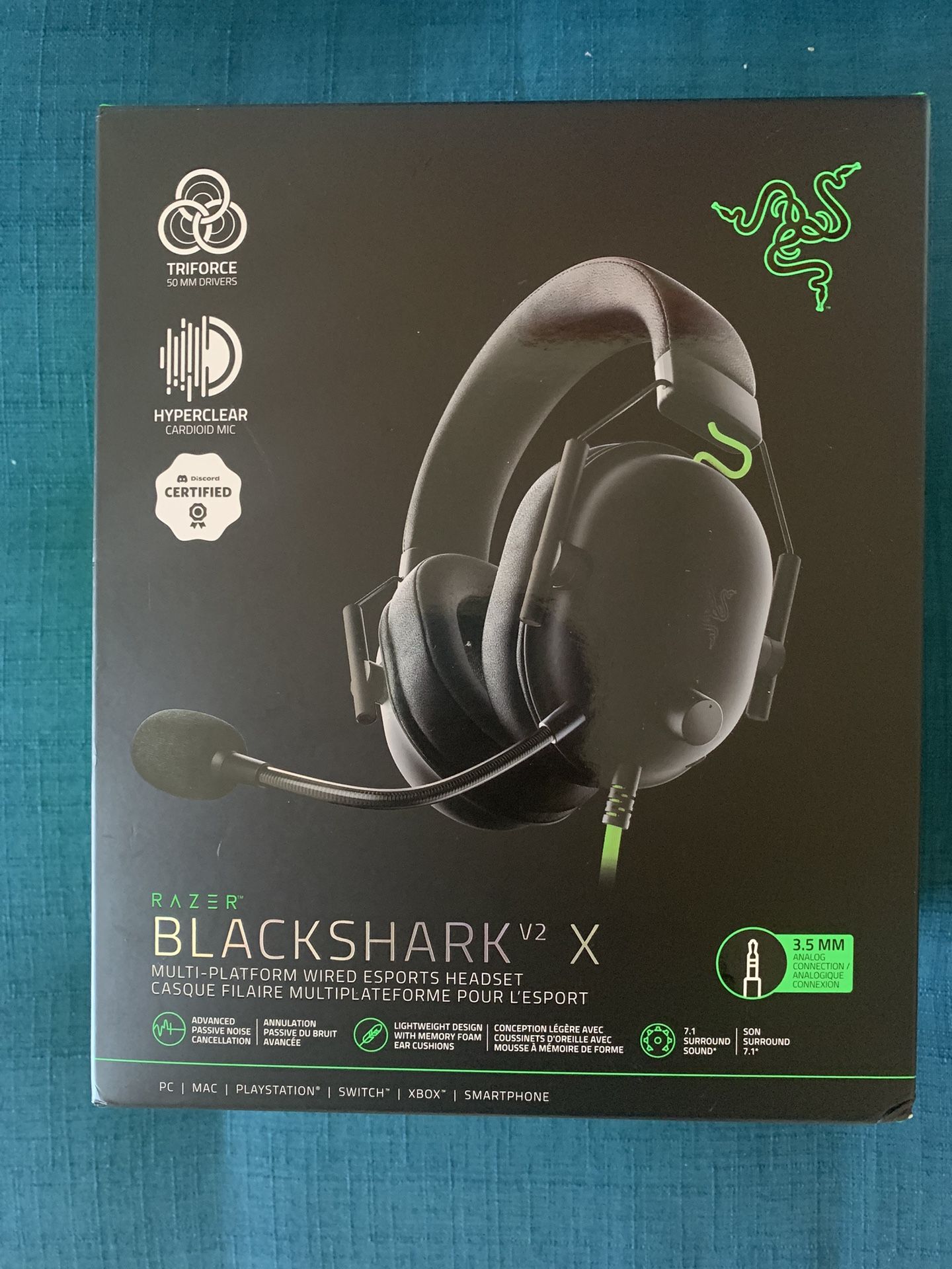 Razer Blackshark V2 Headphones