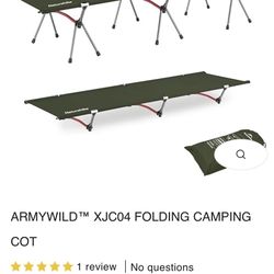 Camping cot