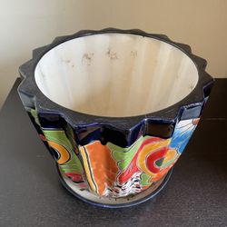 Flower Pot Colorful Large