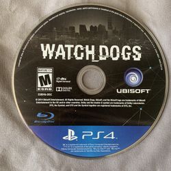 WATCH DOGS PS4