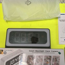 Clock Camera 2K , 5G & 2.4G WIFI Indoor Camera . CashOnly 