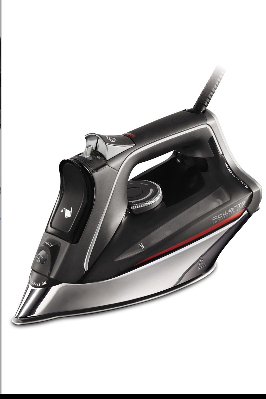 rowenta 1775w pro master xcel steam / pressing iron