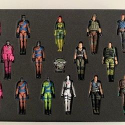 GI JOE Night Force Nocturnal Fire Set Complete
