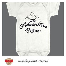 The Adventure Begins Onesie