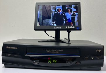 Vintage Panasonic PV-V4520 4-Head Hi-Fi Omnivision VCR (#1402)