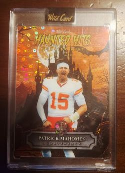 Patrick mahomes Wild card /4