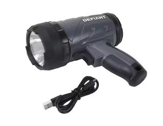 Defiant 1000 Lumens LED Compact Rechargeable Spotlight with USB Cable @Tools-689