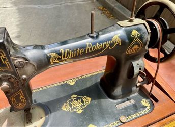 White Rotary Sewing Machine