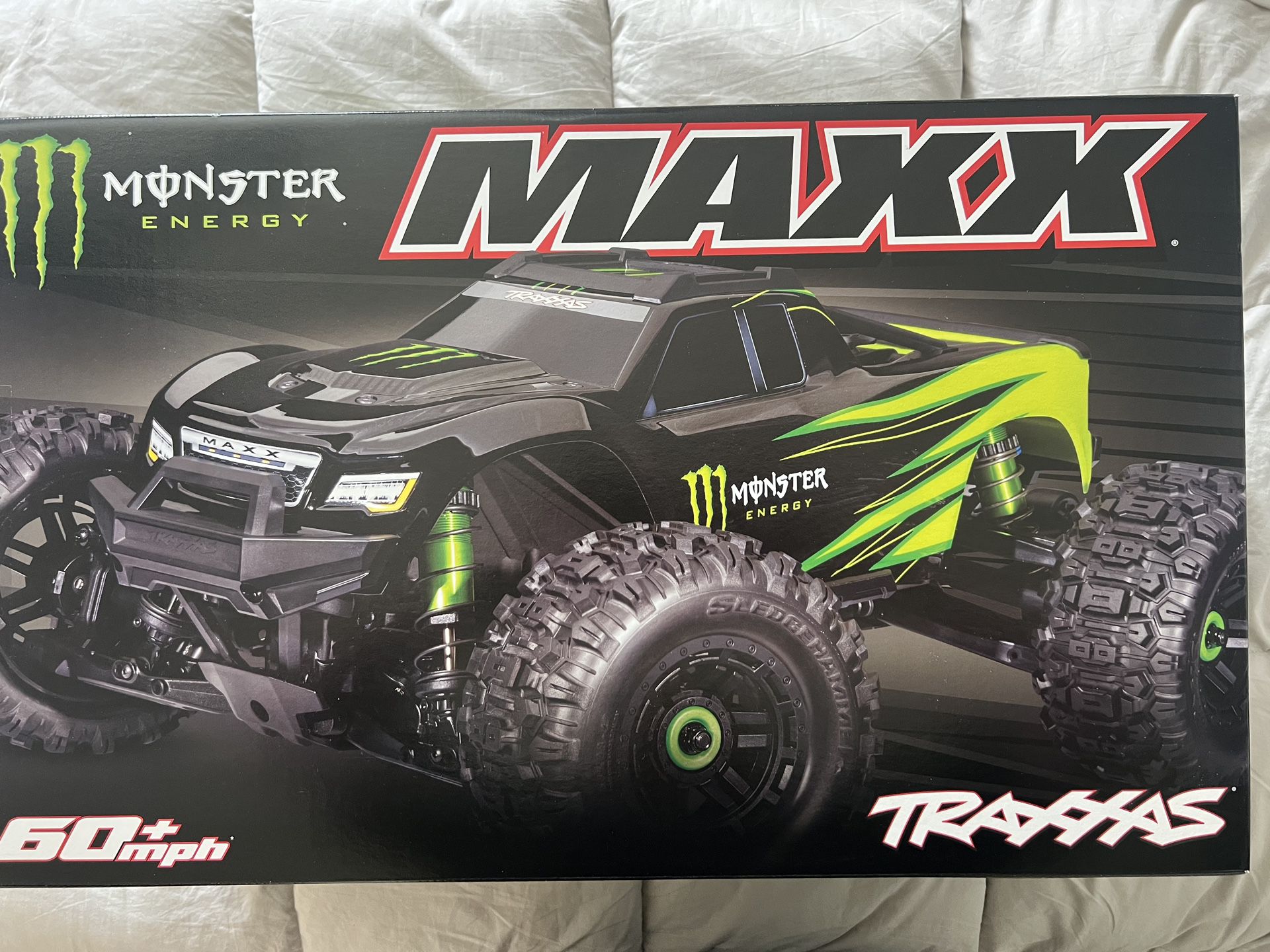 Monster Energy Maxx Traxxas Truck -  Below Counter Chiller - Counter Top Nos Energy Fridge & Cornhole