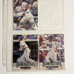 94’ Jumbo Baseball Cards 