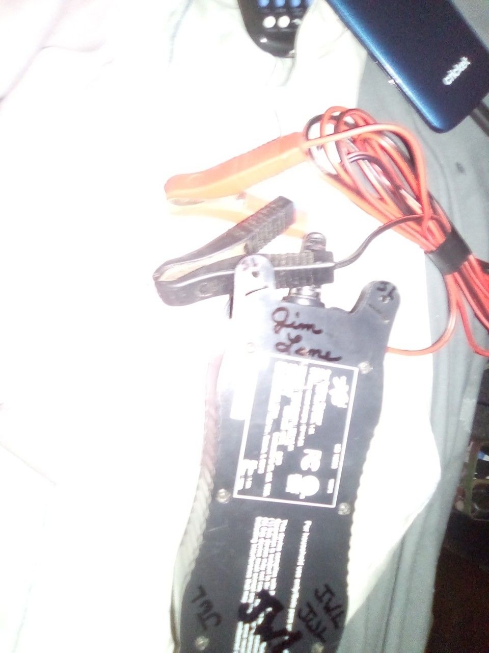 Car and motorcycle battery charger