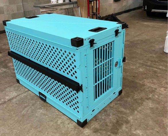 48' Collapsible Impact Crate With Pad & Wheels