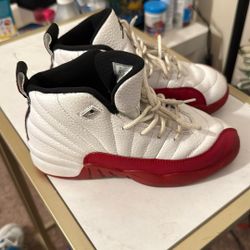 Nike Air Jordan 12 Retro GS Cherry Red White‎ 2023 