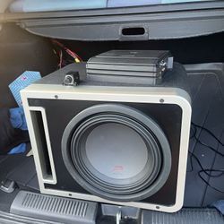 Alpine Sub And Amp 