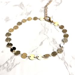 New Women’s Anklet - Gold Tone 