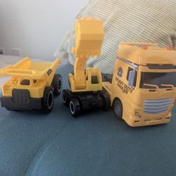 Truck Set Toddler Toy Kids