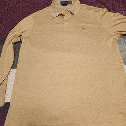 Polo Ralph Lauren Long Sleeve Polo T Shirt Mens Size XL NEW 