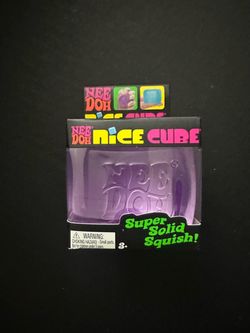 Nee Doh Nice Cube Purple