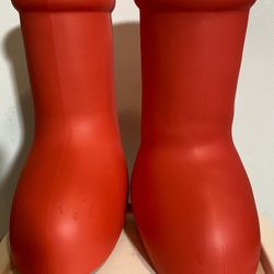 Red Astro Boy Boots 