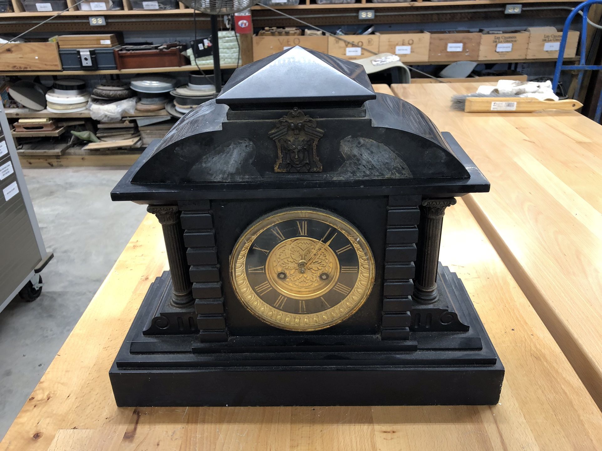 Antique Marble Clock