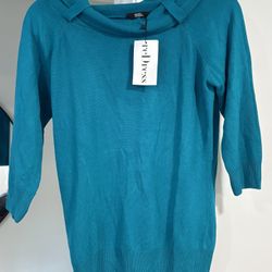 Teal Sweater