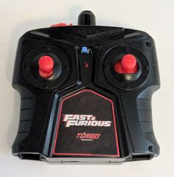 Fast & Furious Turbo Boost Black & Red Remote Controller