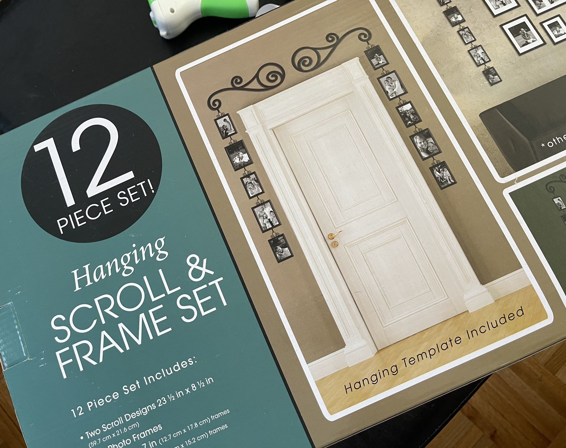 12 Piece Hanging Scroll & Frame Set