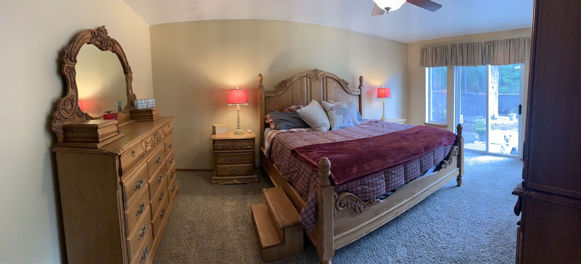 8 piece KING - Bedroom set by Oakwood Interiors