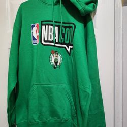 Boston Celtics NBA Con Hoodie – XL Basketball Sweatshirt, Team Licensed NBA Apparel