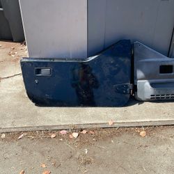 Jeep Tj 1(contact info removed) Passenger Half Door Black Oem 
