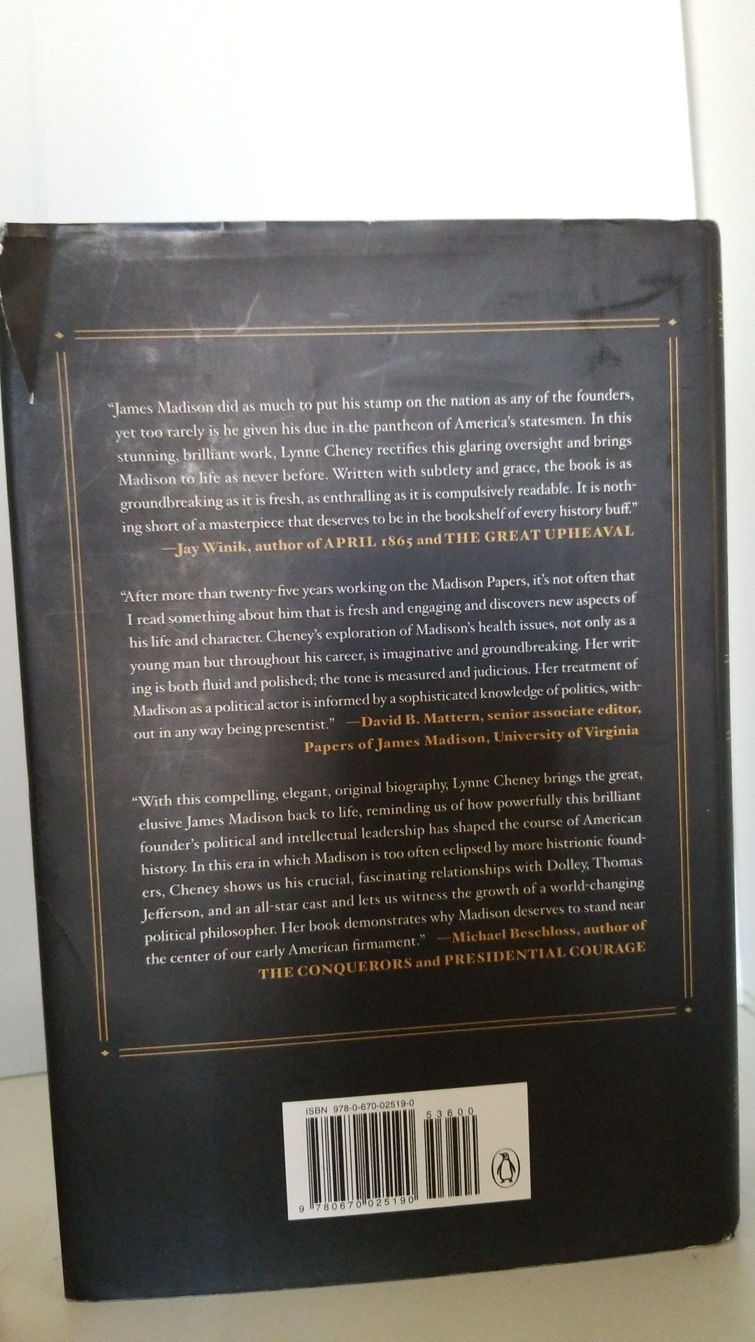 JAMES MADISON A LIFE RECONSIDERED