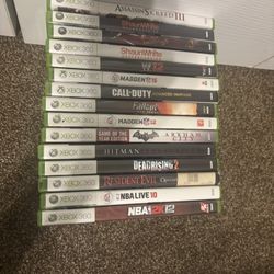 15 Xbox 360 Games lot