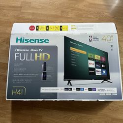 Hisense 40” TV 