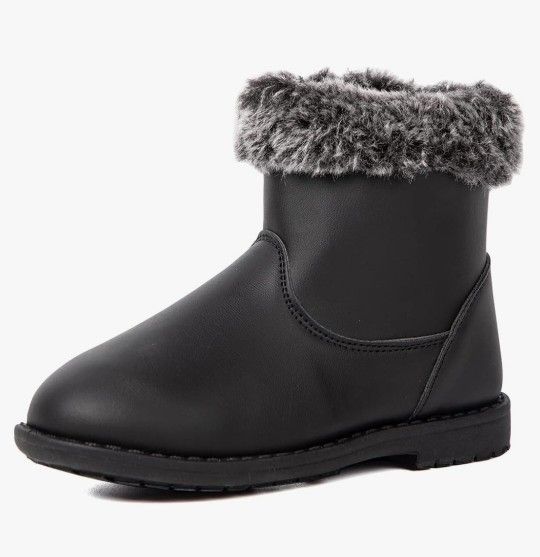 Cherry Popo Girl's Dress Fur Boots