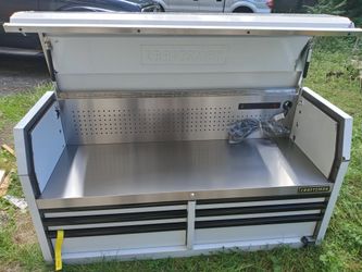 Craftsman 53 inch stainless 2024 steel tool chest
