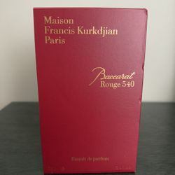 Baccarat Rouge 540(opened, never used)