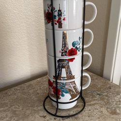 4 Piece Mug Set