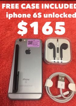 iPhone 6s 16GB clean $165 With warranty and Accessories