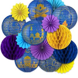 18 Pcs Ramadan Hanging Decorations Kit