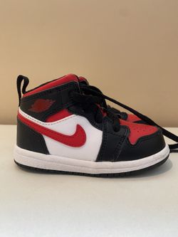 AIR JORDAN 1 MID TD ‘BLACK FIRE RED’ TODDLER