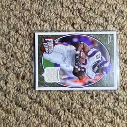 Game Used Patch 2008 Adrian Peterson Upper Deck Football Heroes #3