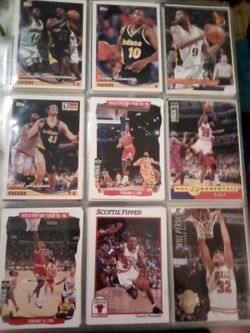 Sports basketball cards