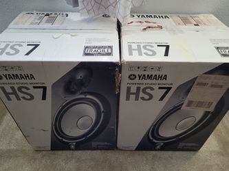 Yamaha HS7 Studio Monitors