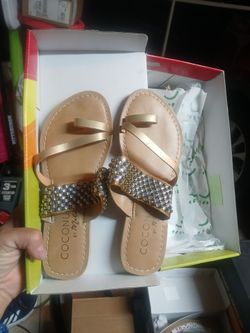 Coconuts by Matisse Rhinestone Slide Sandals