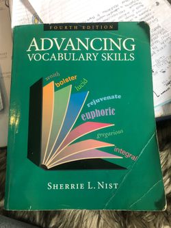 Advancing vocabulary skills